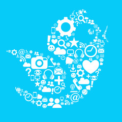 Social Media Birds