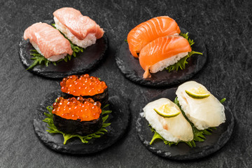 本格握り寿司　 Japanese gourmet genuine finger sushi