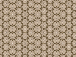 Delicate floral pattern in beige tones