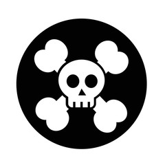 skull bone icon