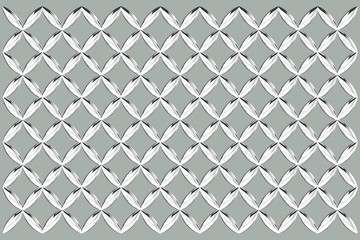 Naklejka premium Abstraction on a theme: free fantasy shapes and transformation of objects.