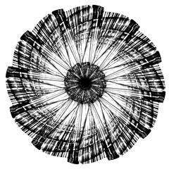 Obraz premium Abstract texture in circle