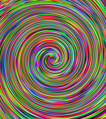 Fototapeta na wymiar Abstract colorful spiral background