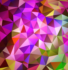 Abstract polygonal background