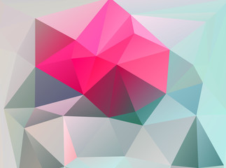Abstract polygonal background