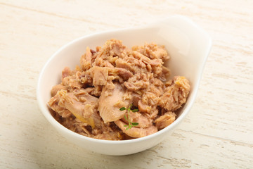 Canned tuna