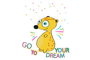 go to your dream. funny motivational pictures.