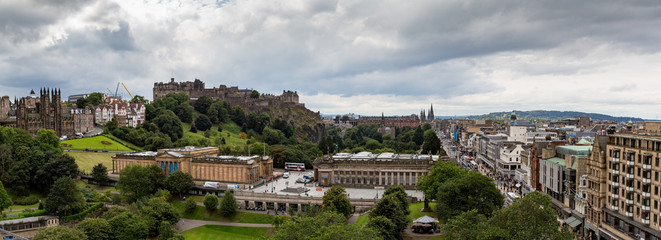 Edinburgh skyline - obrazy, fototapety, plakaty
