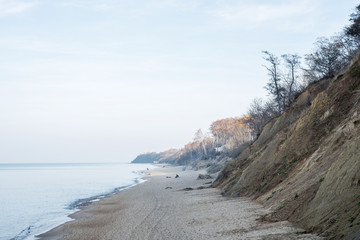 
 Baltic Sea coast in autumn
