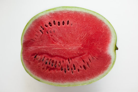 watermelon on white background