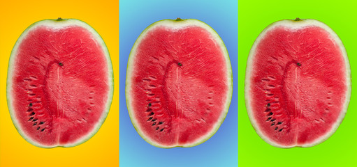 watermelon pop-art style