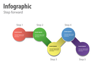 infographic, work flow diagram