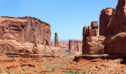 Landscape of Arches National Park