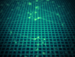 ai brain system data connecting to analysis , light internet social network background, illustration of global web with link to electric information, cyber with group of security, hacker online to net