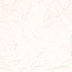 Crumpled light brown paper texture, paper background for business, education and communication concept design.