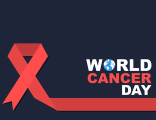 World Cancer day graphic design