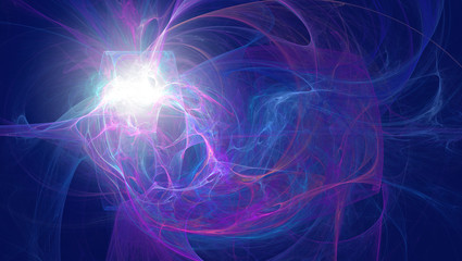 Fraktal abstrakt wallpaper Hintergrund Farben Regenbogen 