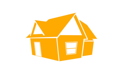 3d house vector