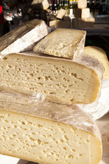 Swiss cheese exposed in Italy