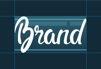 Branding Company Advertising Business Concept Banner Vector Illustration