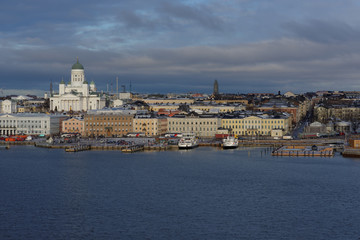 Cityscape of Helsinki, Finland