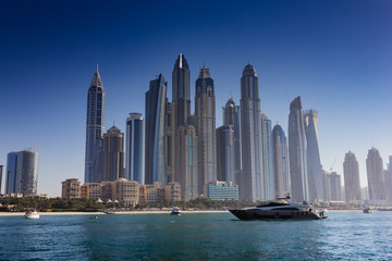 Panorama of Dubai.