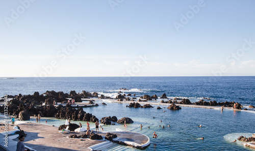 île De Madère Piscine Naturelle De Porto Moniz Photo Libre De