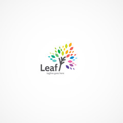 Leaf logo.