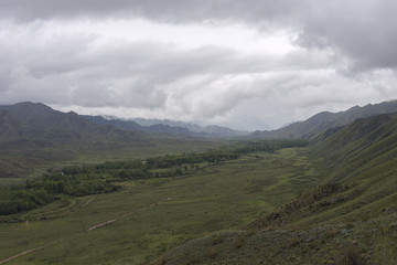 Sayn mountains in Siberia