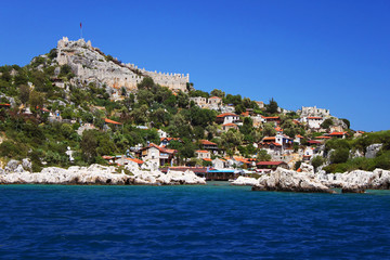 Naklejka premium Kekova island, Turkey