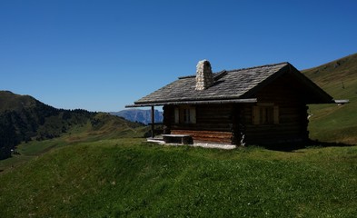 Almhütte auf Mastle Alm