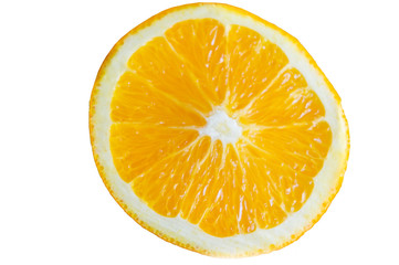 Slice of Orange isolate