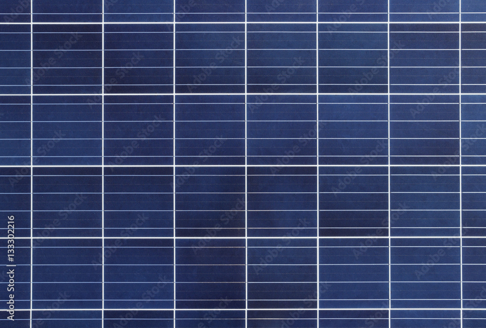 Wall mural Solar Cell Panel Background and Texture