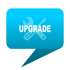 upgrade blue bubble icon