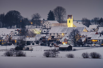 Village Rottbach in Bavaria