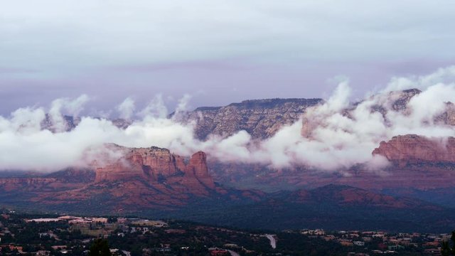 Mesa Mists around Sedona