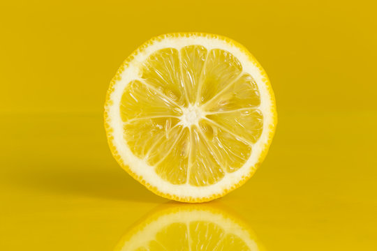 Lemon cross section