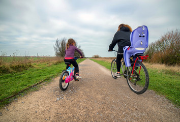 promenade avec maman