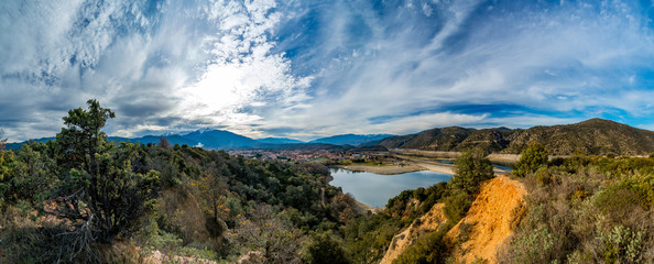 Vinça depuis les orgues