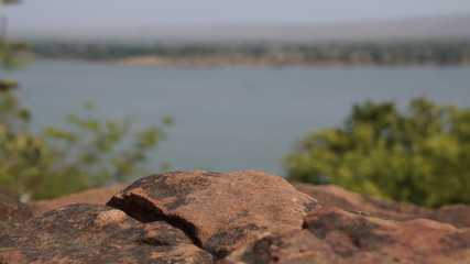 Landschaft in Afrika am Niger