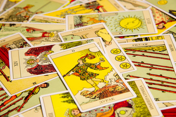 Tarot card The Fool.