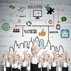 Business and teamwork concept