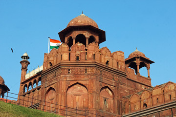 Fototapeta na wymiar Red Fort, Delhi India
