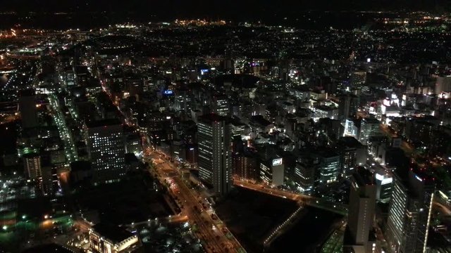 Minato Mirai 21,central business district of Yokohama, Japan. Initially developed in the 1980s, 15/jan/2017 JAPAN/KANAGAW/YOKOHAMA