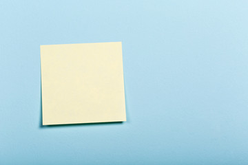 Blue Monday! - The most depression day of the Year. Yellow sticky stickers notes post-it. - 133315247