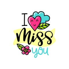 Creative typography card with phrase