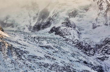 Detail of a Glacier