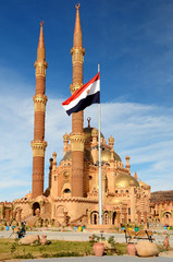 January, 2017. Egypt. Sharm El-Sheikh. Mosque in the Old city © ola_pisarenko