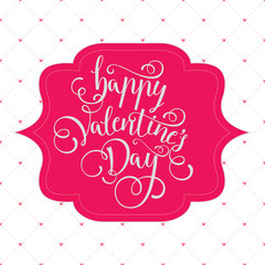 postcard for Valentine's day with a beautiful image of heart