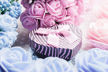 Gift set for a romantic evening on Valentine's Day
